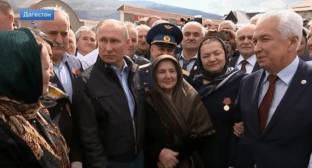 Жители Дагестана рассказали Путину о проблемах горных сел и загрязнении Каспия