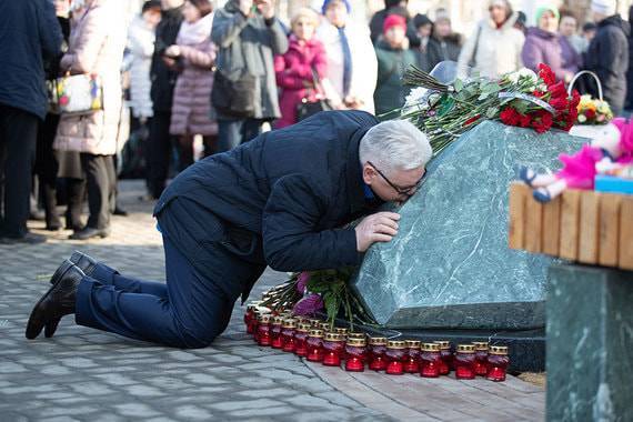 В Кемерове открылся парк в память о жертвах пожара в «Зимней вишне»