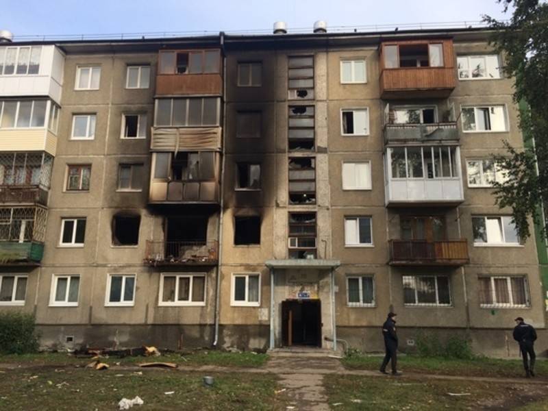 При взрыве в жилом доме Ангарска пострадали 12 человек