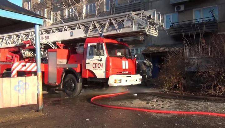 Пожар в Красноярске унес жизни 8 человек