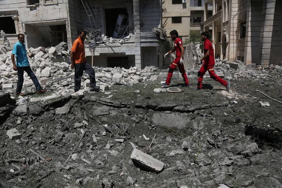 Более 20 человек пострадали при теракте в Сирии