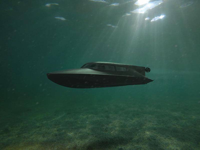Катер, способный плыть под водой, создадут в Великобритании