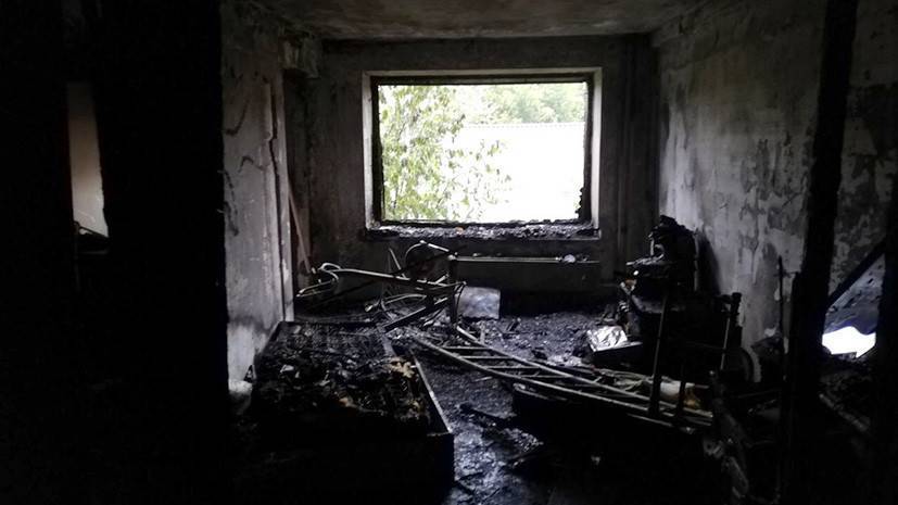 Восемь погибших: в многоквартирном доме в Красноярске произошёл пожар