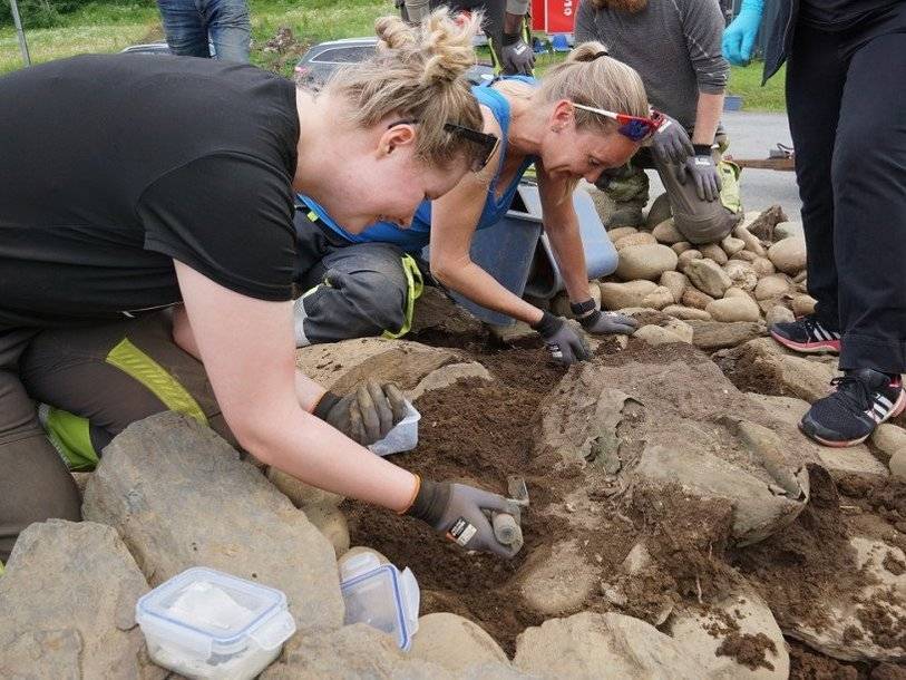Римский бронзовый котел нашли археологи в Норвегии