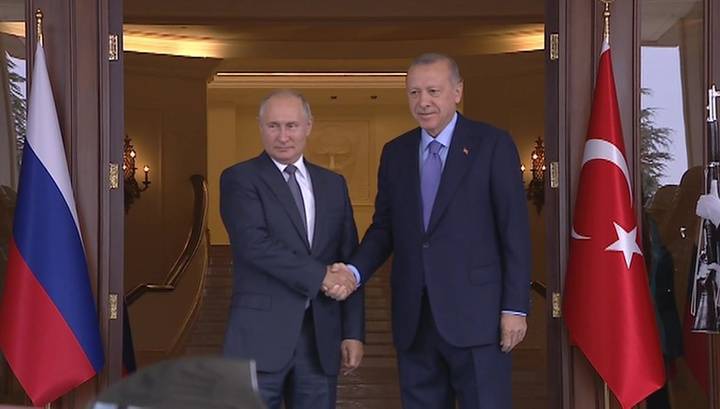 Путин и Эрдоган начали закрытую встречу