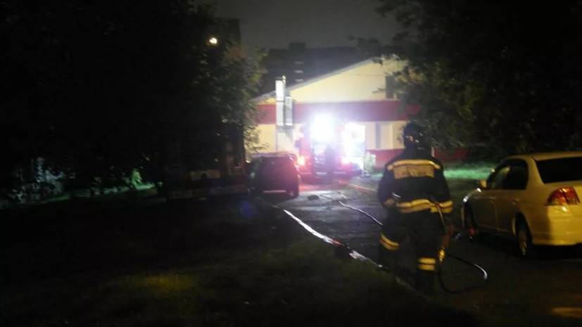 Очевидец рассказал о пожаре в жилом доме в Красноярске
