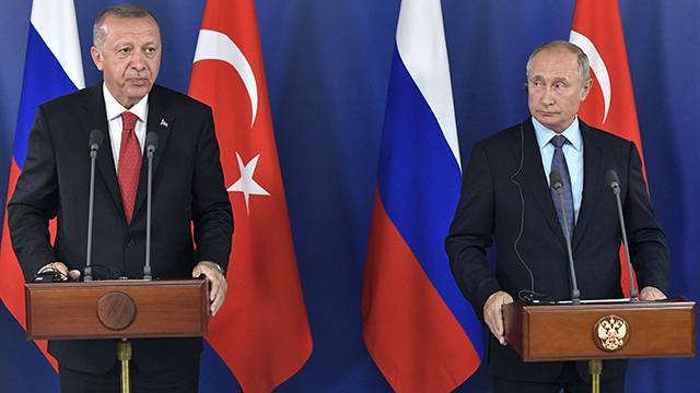 Начались переговоры Путина и Эрдогана в Анкаре
