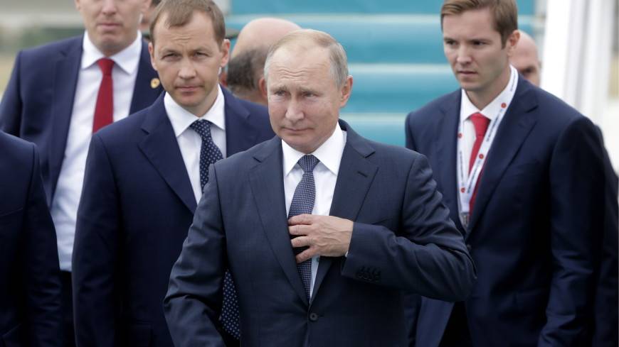 Путин прибыл в Анкару на саммит России, Турции и Ирана по Сирии