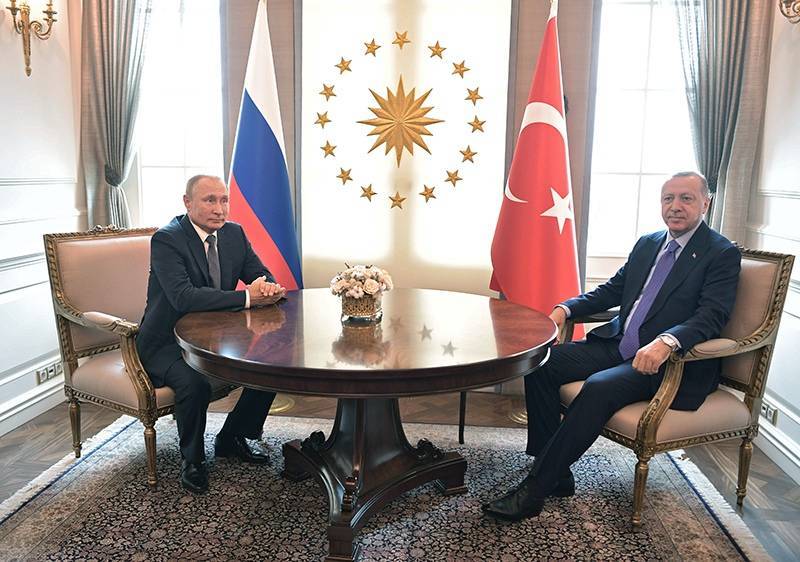 Путин и Эрдоган договорились действовать более слаженно в Сирии