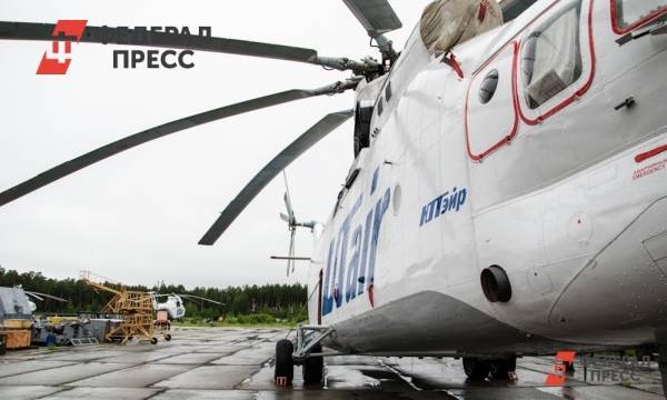 В Ханты-Мансийске экстренно сел вертолет Utair