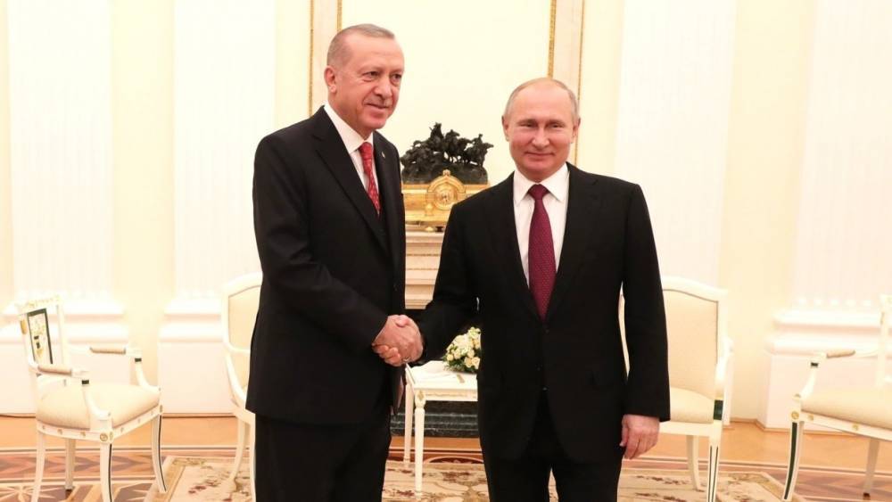 Путин и Эрдоган проводят закрытую встречу в Анкаре
