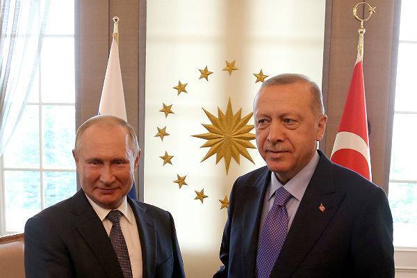 Путин и Эрдоган начали переговоры в Анкаре