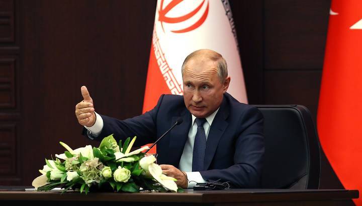 Путин: Россия рассчитывает на вывод войск США из Сирии
