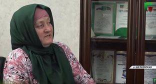 Жительница Чечни публично раскаялась в колдовстве