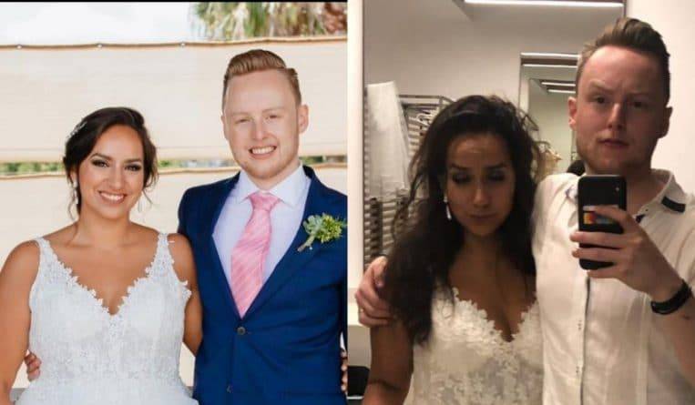 До и после: молодожены поделились уморительными фото того, каким изнуряющим может быть день свадьбы
