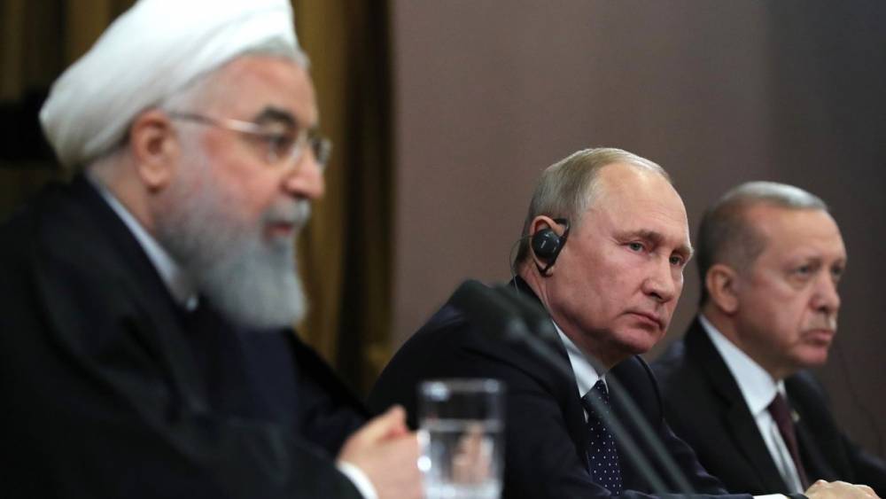 Путин встретится с Эрдоганом и Роухани на саммите по Сирии