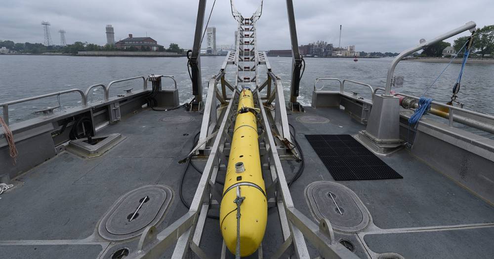 США показали подводный шпионский дрон: видео