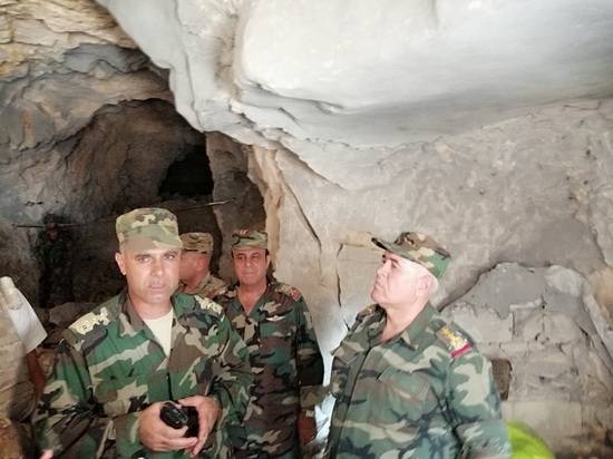 Сирийские военные показали отбитые у террористов подземные бункеры