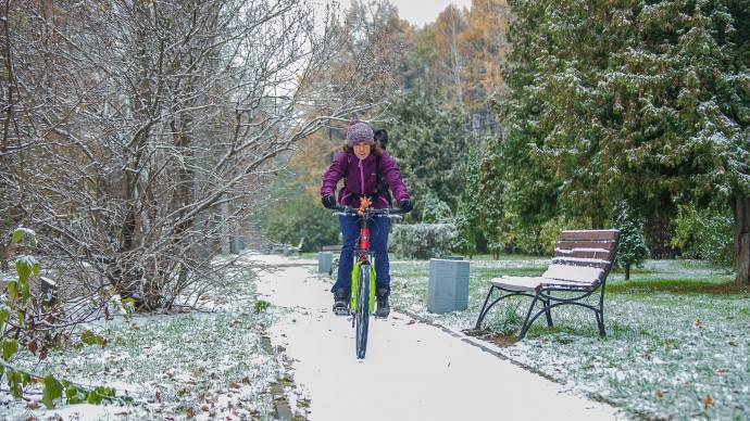 В Москве и Петербурге на следующей неделе может выпасть снег