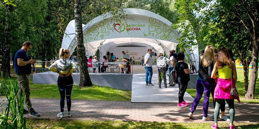 Собянин: павильоны "Здоровая Москва" будут работать до начала октября