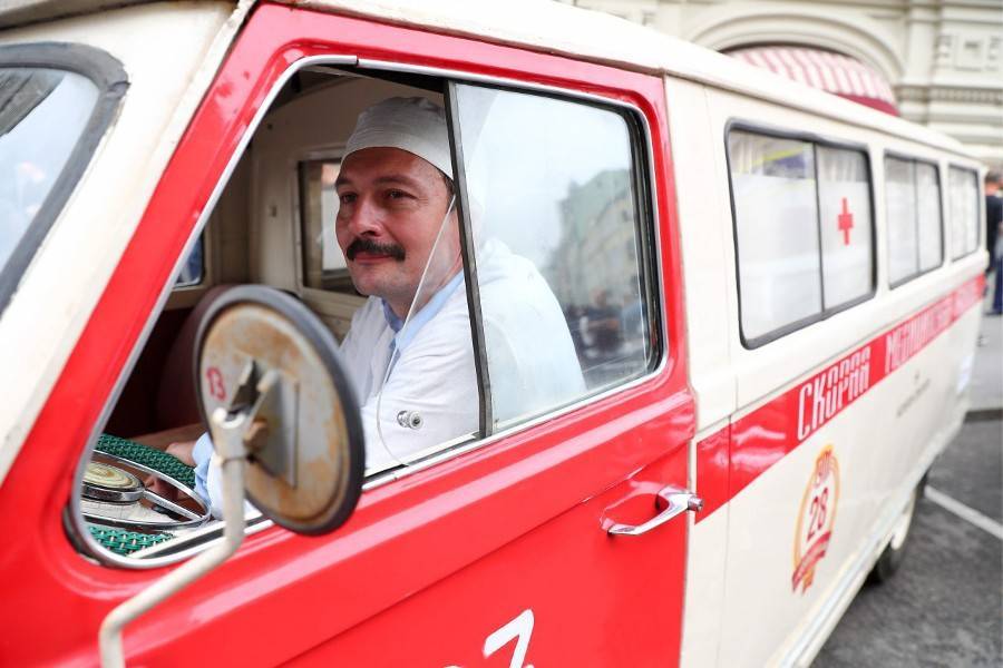 На фестивале в "Сокольниках" покажут ретроавтомобили скорой помощи
