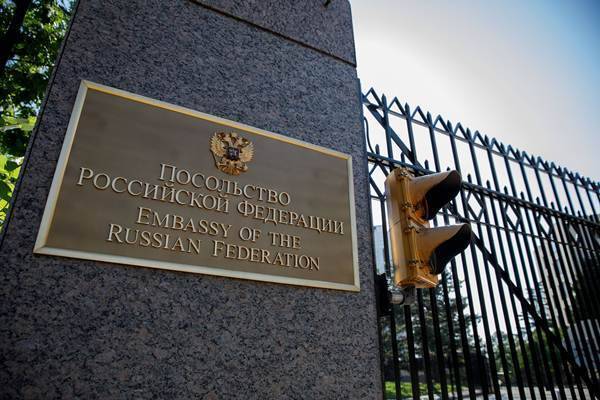 Посольство России в США пожалуется в Госдеп из-за публикаций с обвинениями в шпионаже