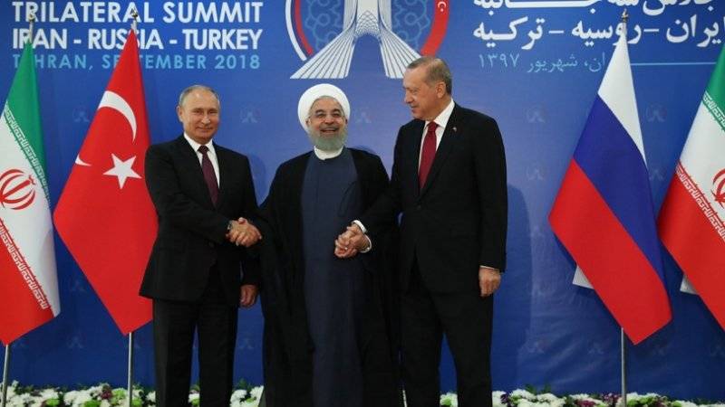 Путин, Эрдоган и Роухани договорились о шестом трехстороннем саммите по Сирии