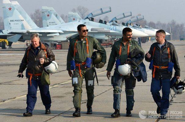 Россия направит в Индию на совместное учение более 40 летательных аппаратов