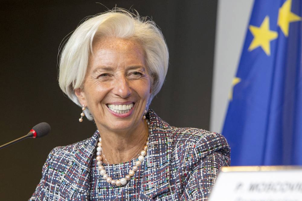 Кристин Лагард избрана главой Европейского Центробанка
