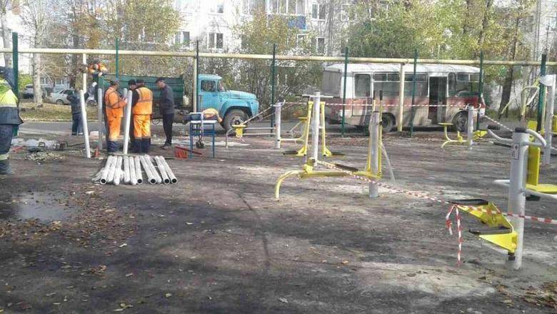Благоустройство или распил? В Крыму строят ненужные спортплощадки за миллионы рублей
