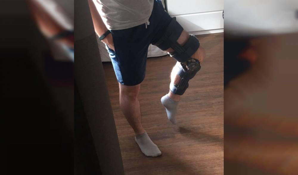 Штраф за ничего: дизайнер, которому сотрудники полиции сломали ногу, остался должен денег