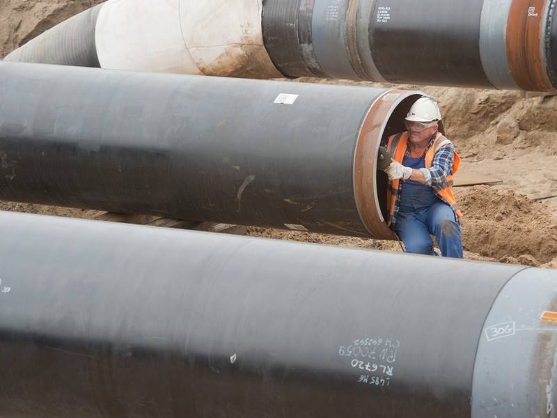 «Газпром» на 81% завершил строительство «Северного потока — 2»
