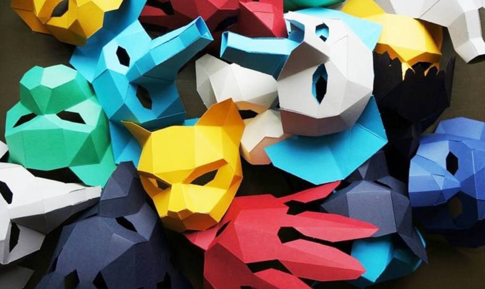 Жителей Красногвардейского района научат создавать объемные маски из бумаги