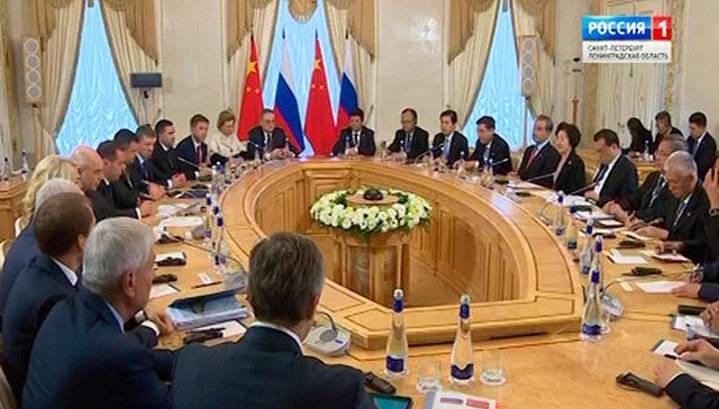 Россия и Китай проводят 24-ю межправительственную встречу в Петербурге