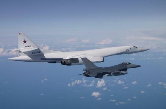 Бельгия «перехватила» российские военные самолеты в небе над Балтикой