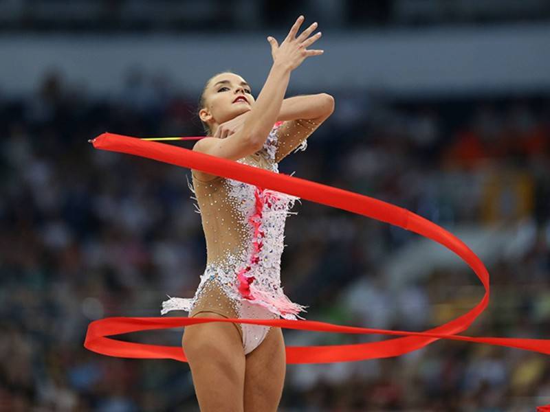 Гимнастка Дина Аверина стала девятикратной чемпионкой мира
