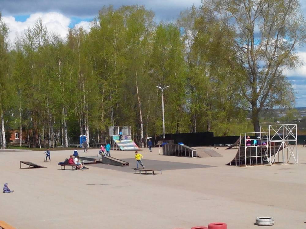 В Сыктывкарском парке имени Кирова обнаружили опасное для жизни скейтеров оборудование