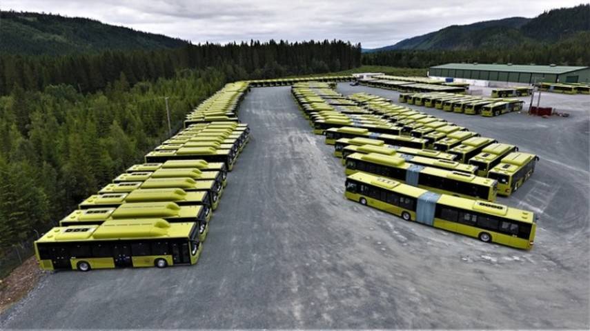MAN поставил почти 200 автобусов на биотопливе в Тронхейм (Фото)