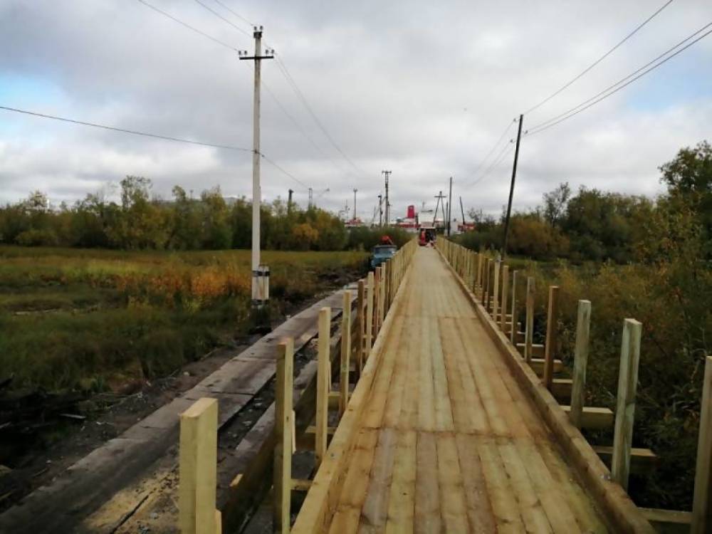 Обвалившийся мост через Неведрянку восстановят в следующем году
