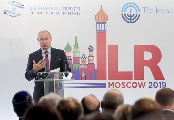 Путин назвал Израиль русскоязычным государством