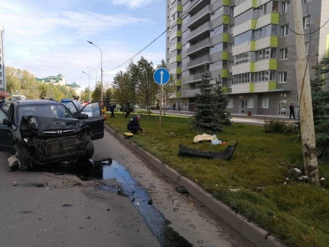 В Казани водитель насмерть сбил пешехода и сам погиб