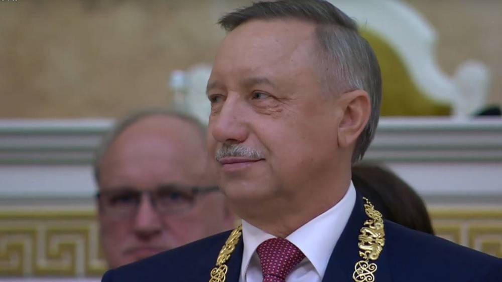 Беглов вступил в должность губернатора Петербурга