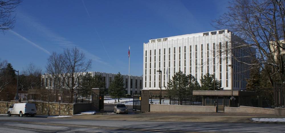 Посольство РФ в США обратится в Госдеп из-за дискредитирующих статей про дипломатов