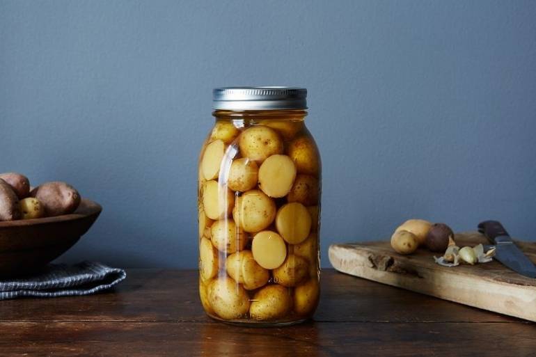 Маринованный картофель на зиму — вкуснотища необыкновенная