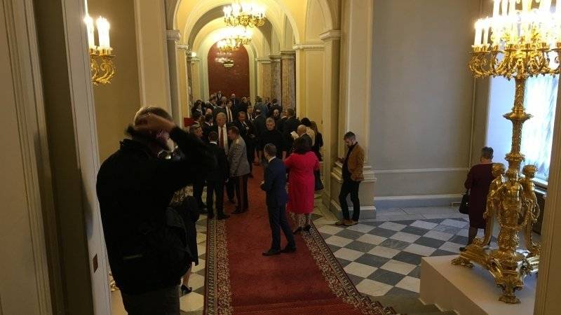 Церемония инаугурации Беглова началась в Санкт-Петербурге