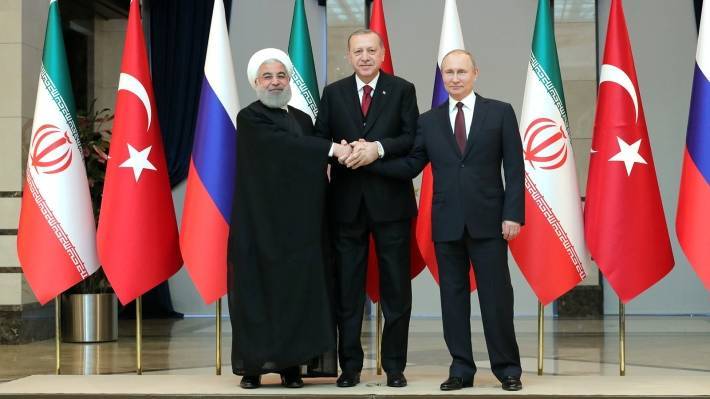 Политолог оценил перспективы встречи Путина, Эрдогана и Рухани на саммите по Сирии