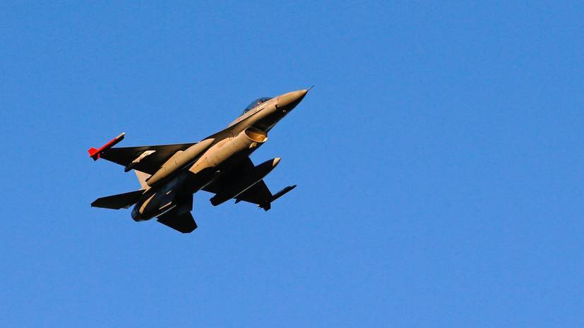 Во Франции потерпел крушение бельгийский истребитель F-16