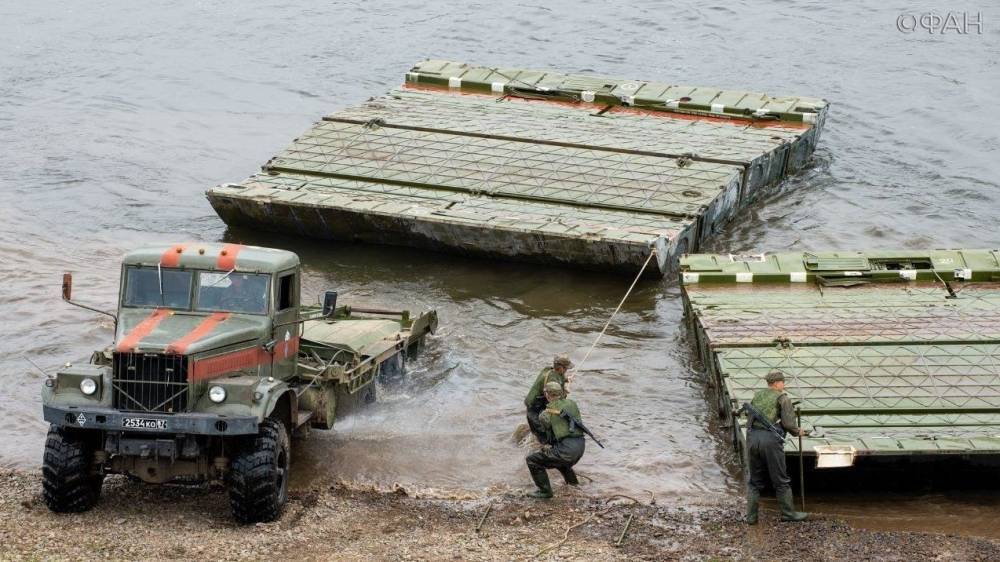 Военные ЦВО&nbsp;переправили «Осу» через Томь в рамках учений&nbsp;«Центр»