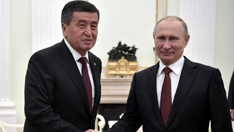 Путин встретится с главой&nbsp;Кыргызстана на военных учениях «Центр-2019» 20 сентября
