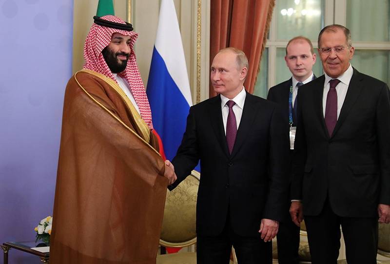 Путин обсудил с саудовским наследником ситуацию с нефтью